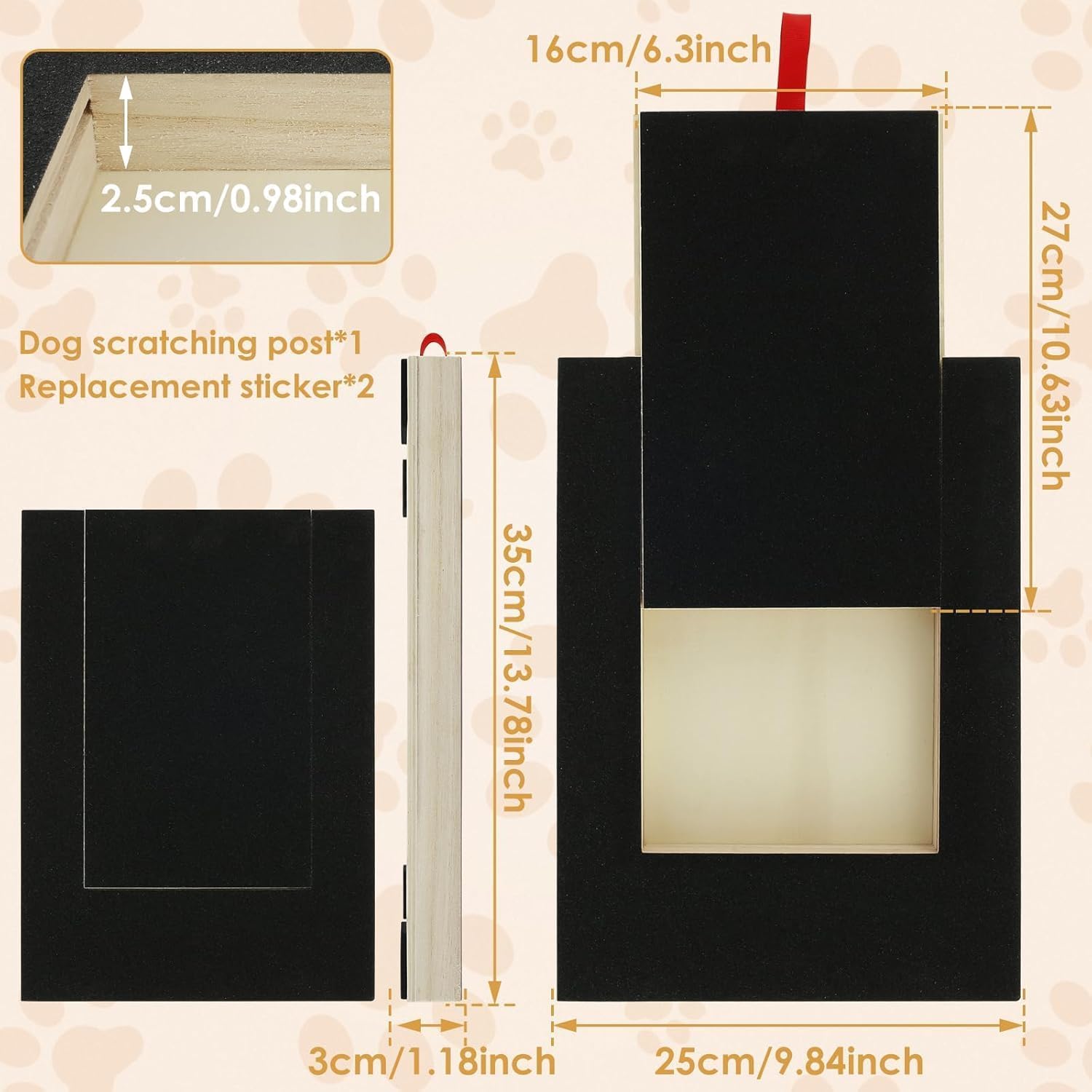 Little Pawtopia Treat & Trim Nail Board