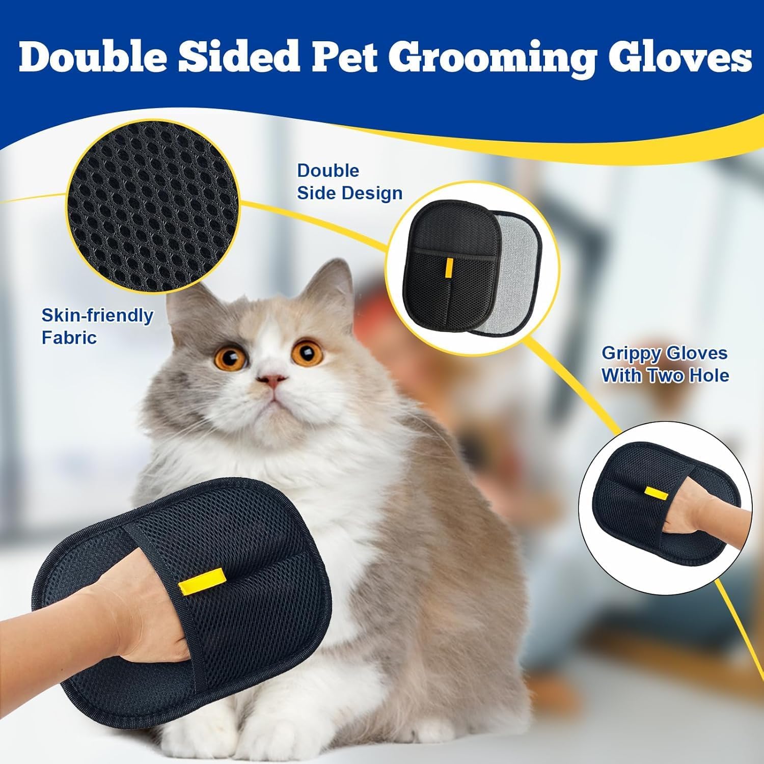 2026 Reusable Pet Hair Remover Glove