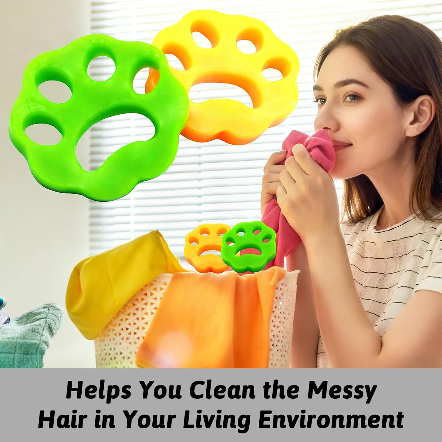 4PCS Pet Hair Remover for Washing Machine,