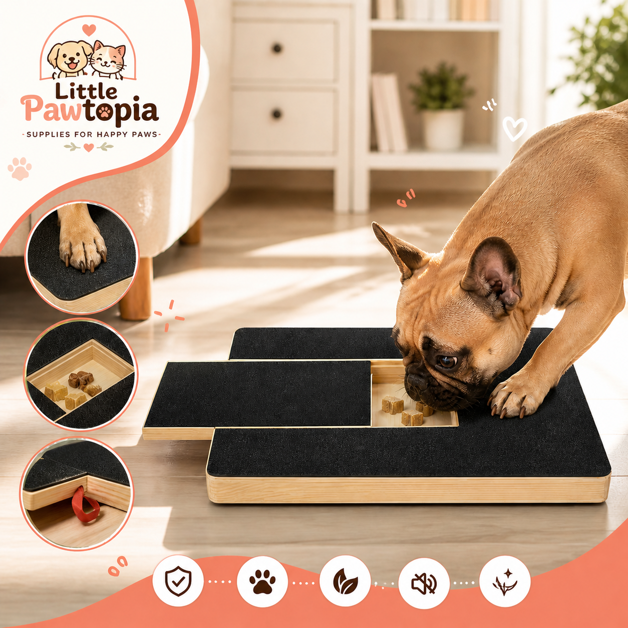 Little Pawtopia Treat & Trim Nail Board